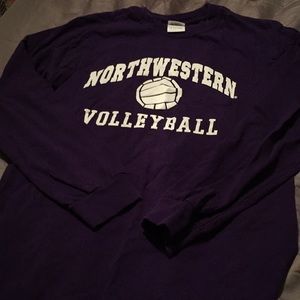 Purple Northwestern Long Sleeve